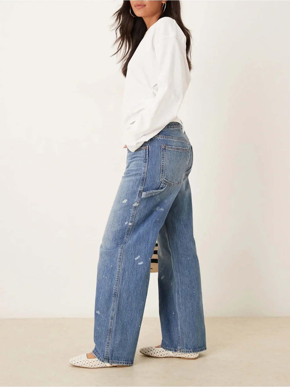 Curve Love Low Rise Ultra Loose Jean